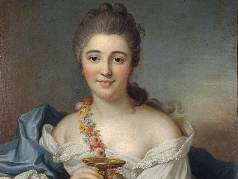 1708-Donatien Nonnotte - Madame de Sevré come Ebe - Museo delle Belle Arti della Città di Parigi